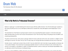 Tablet Screenshot of drumweb.com